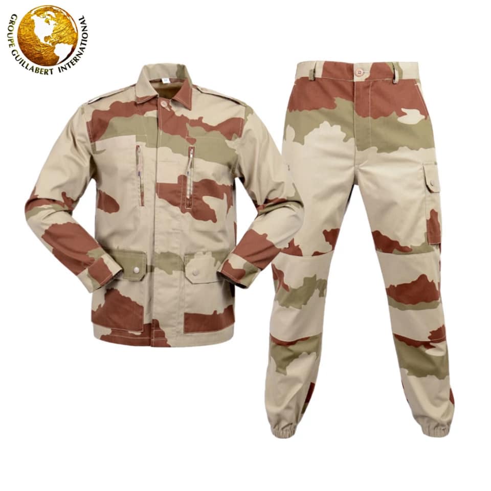 DESERT 3-COLOR MILITARY INTERVENTION UNIFORMS