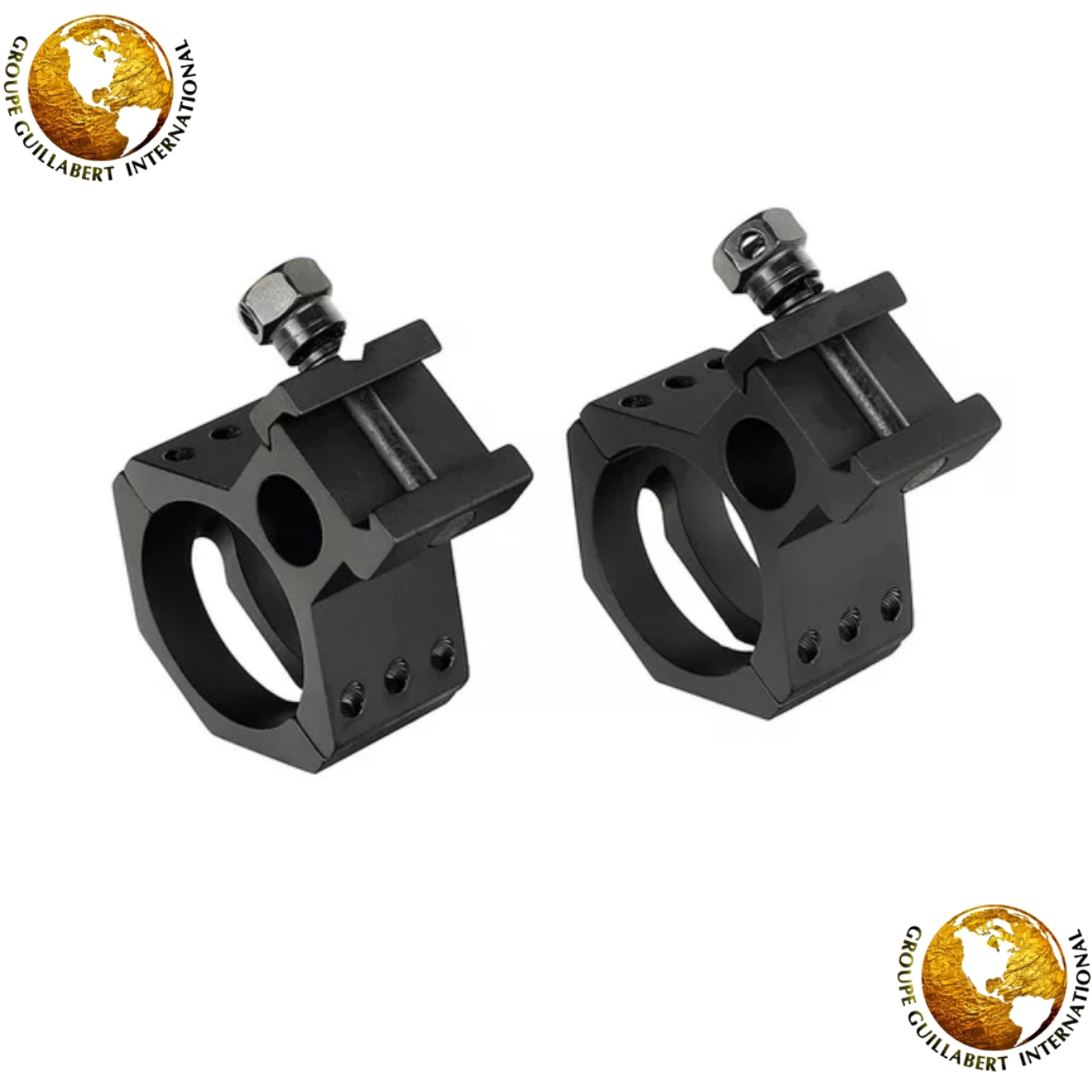 HIGH-PROFILE QUICK-RELEASE 7075 ALUMINUM SCOPE RINGS