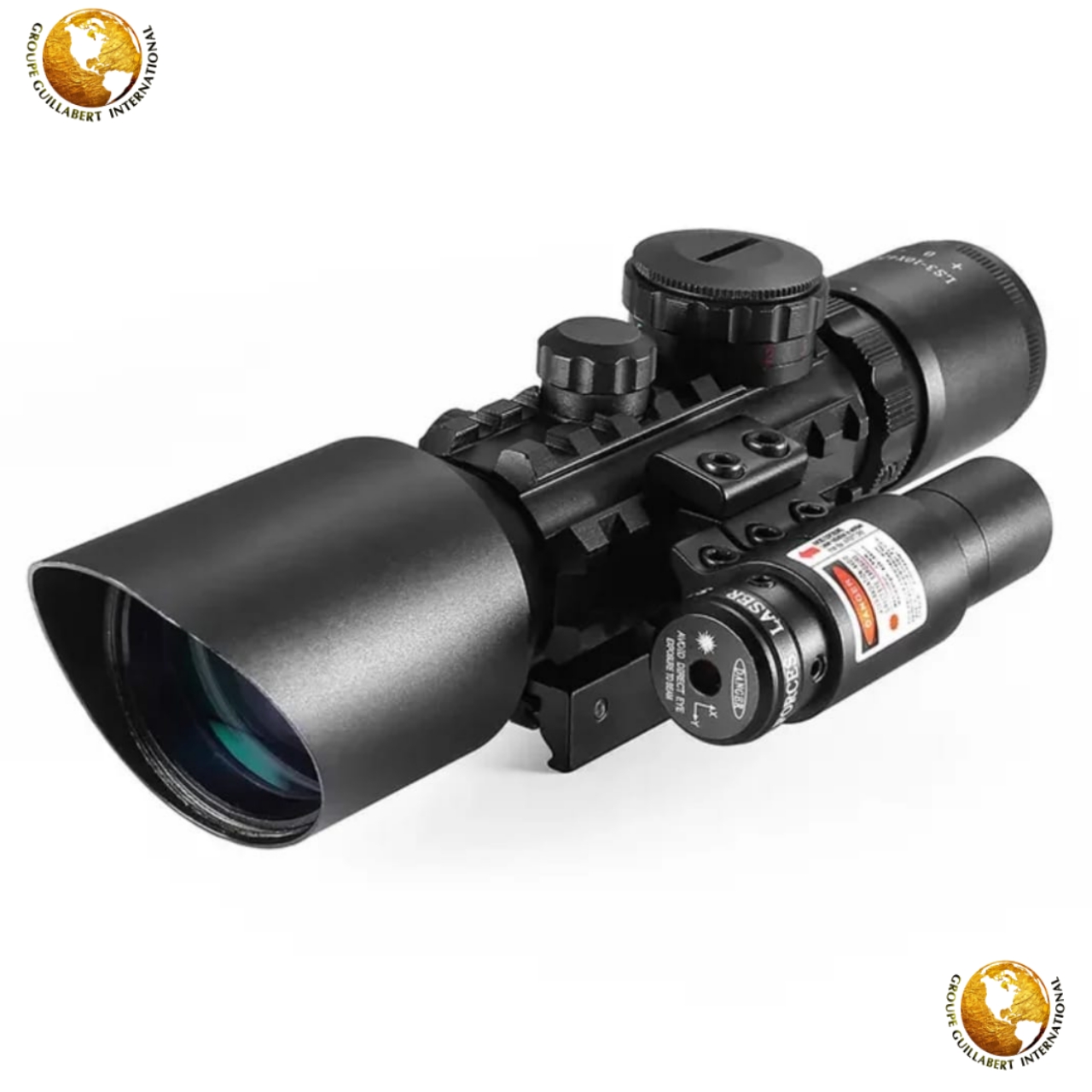 M9 3-10X42EG RIFLE SCOPE WITH LASER