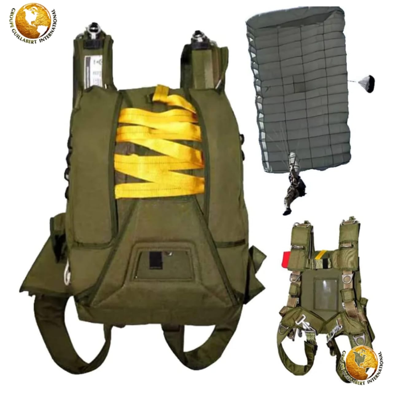 TACTICAL HIGH ALTITUDE MILITARY PARACHUTE