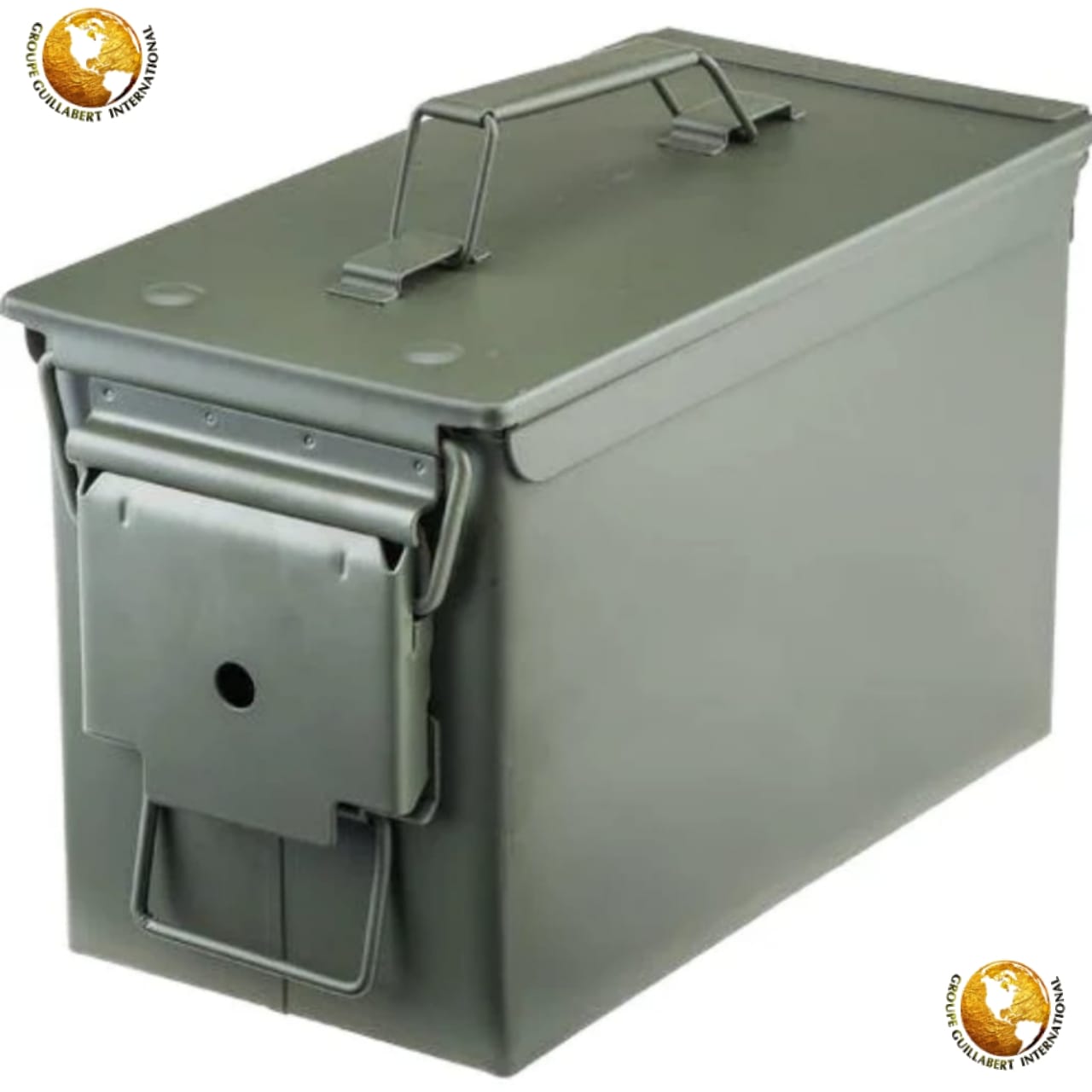METAL AMMUNITION STORAGE BOX