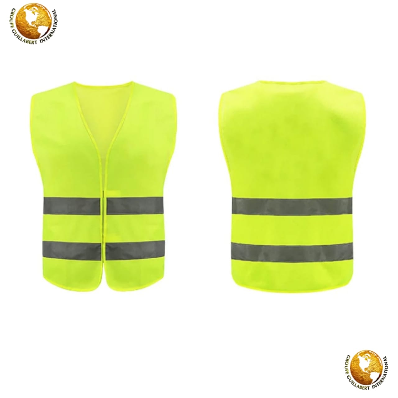 SECURITY VEST GREEN FLUORESCENT