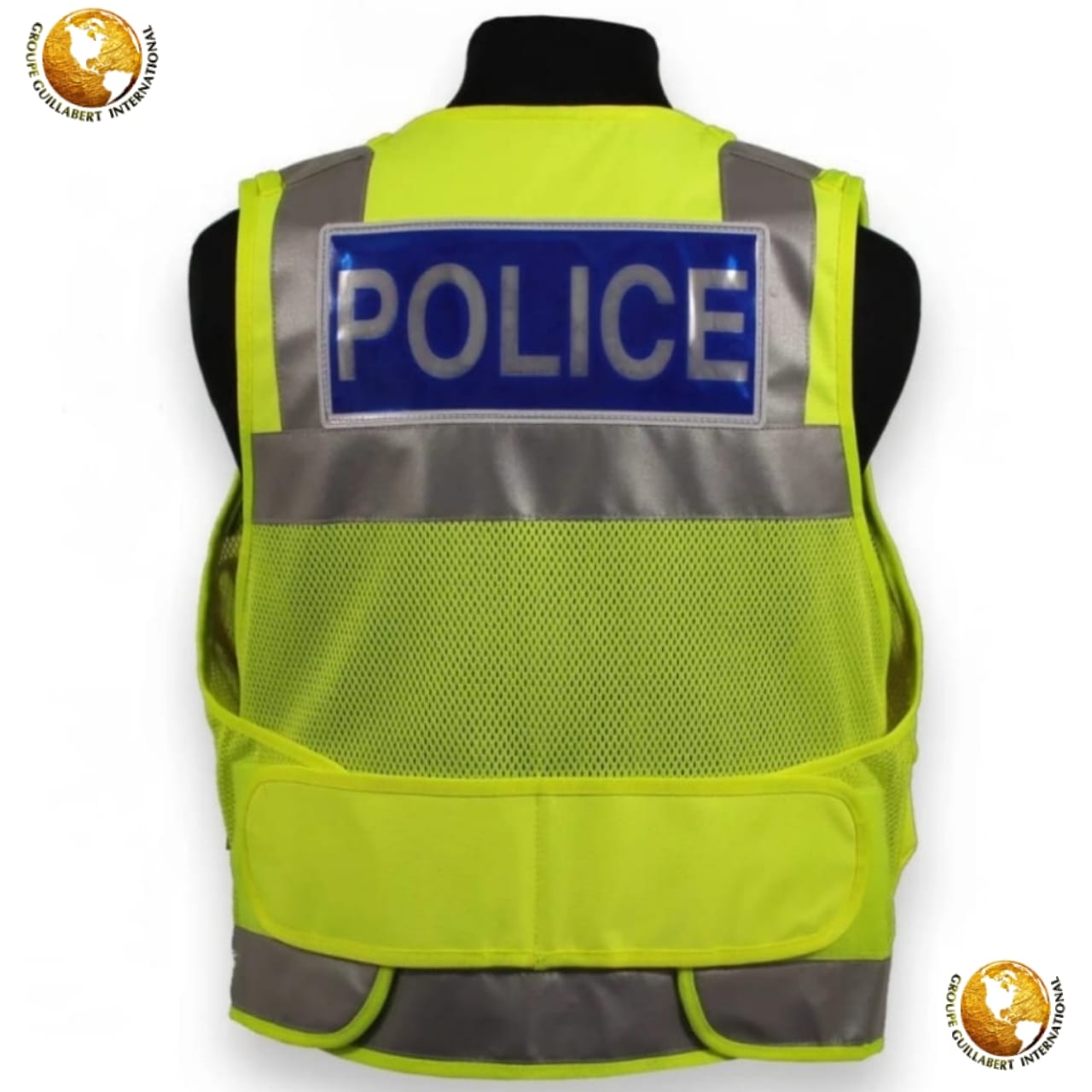 LIGHT GREEN POLICE TACTICAL VEST