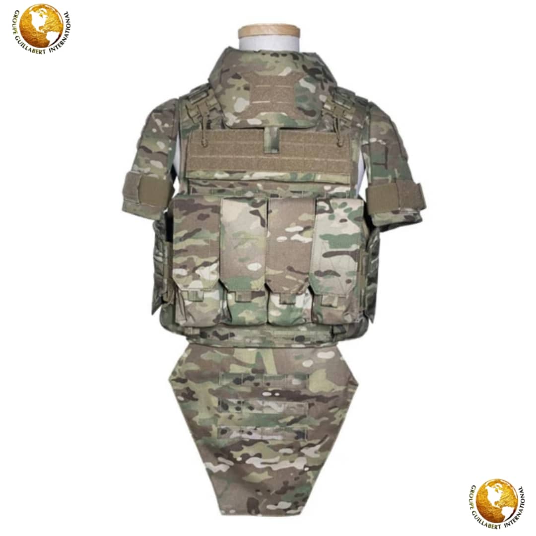 FULL-COVERAGE PE BULLETPROOF VEST - MULTICAM