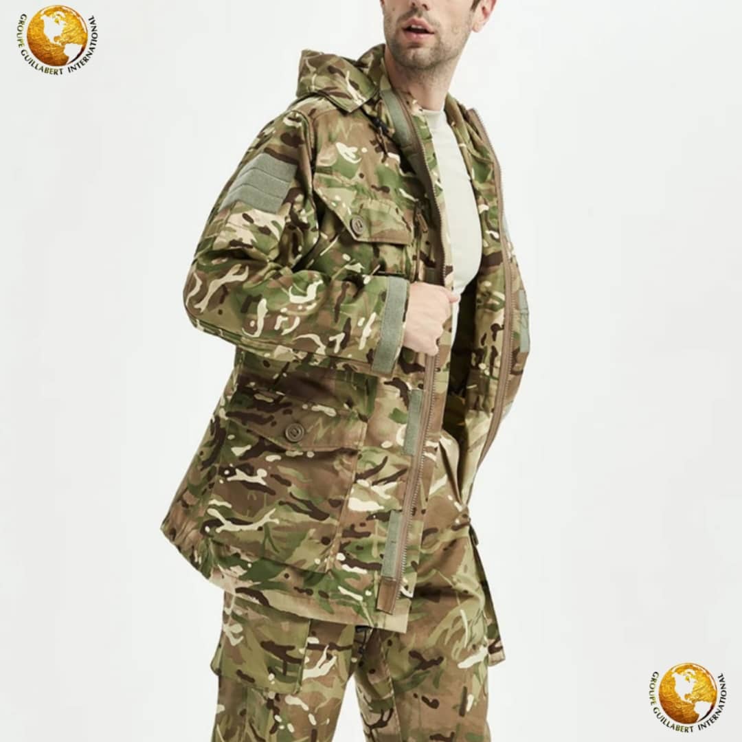 BRITISH MTP CAMOUFLAGE RIPSTOP TACTICAL THERMAL JACKET