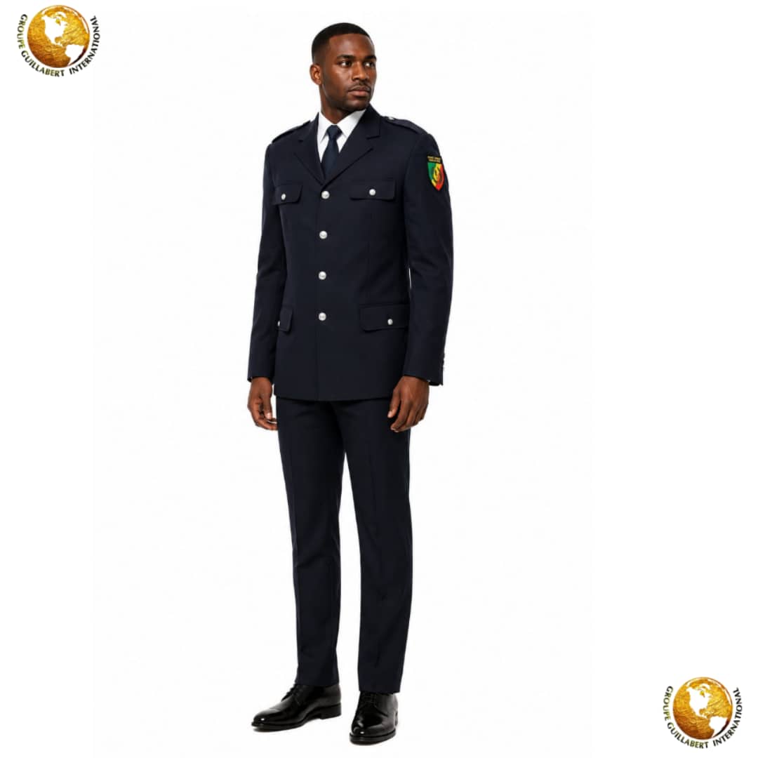 Republic of Congo Police Officer Uniform