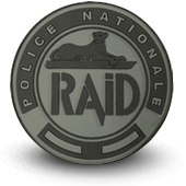 FRENCH RAID POLICE PVC PATCH