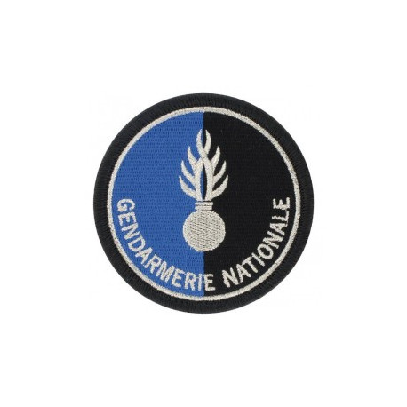 EMBROIDERED FRENCH NATIONAL GENDARMERIE PATCH